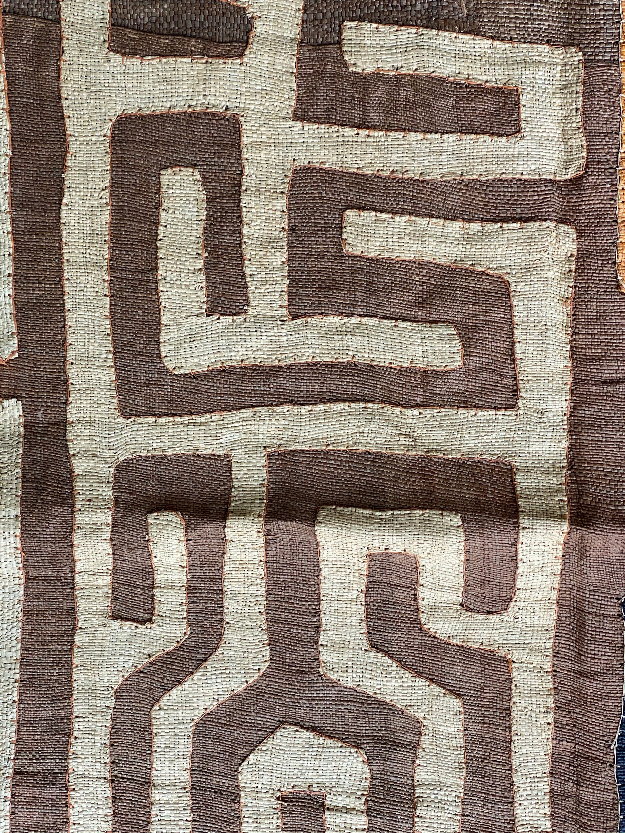 Vintage Kuba cloth old - Congo (02)
