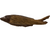 Driftwood Hand Carved Fish - M (1203)