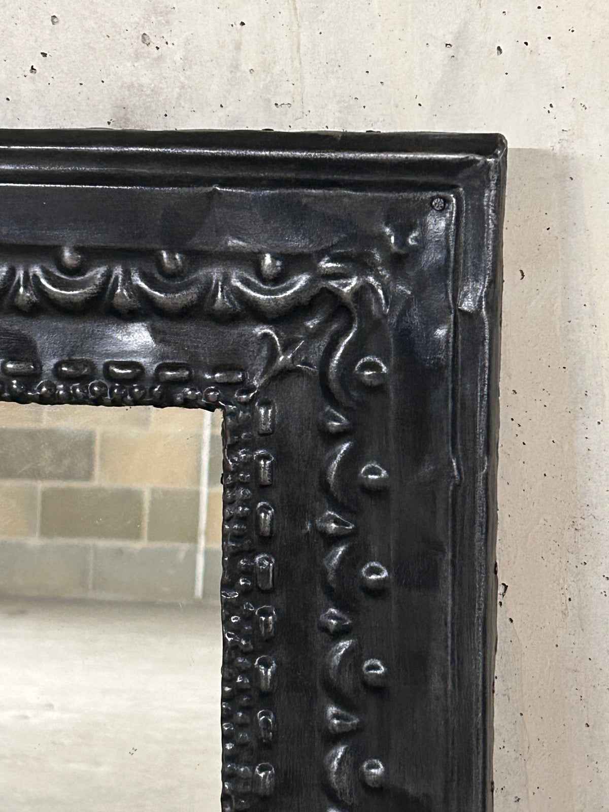 Pressed Tin Ceiling Tile Mirror (RW08)