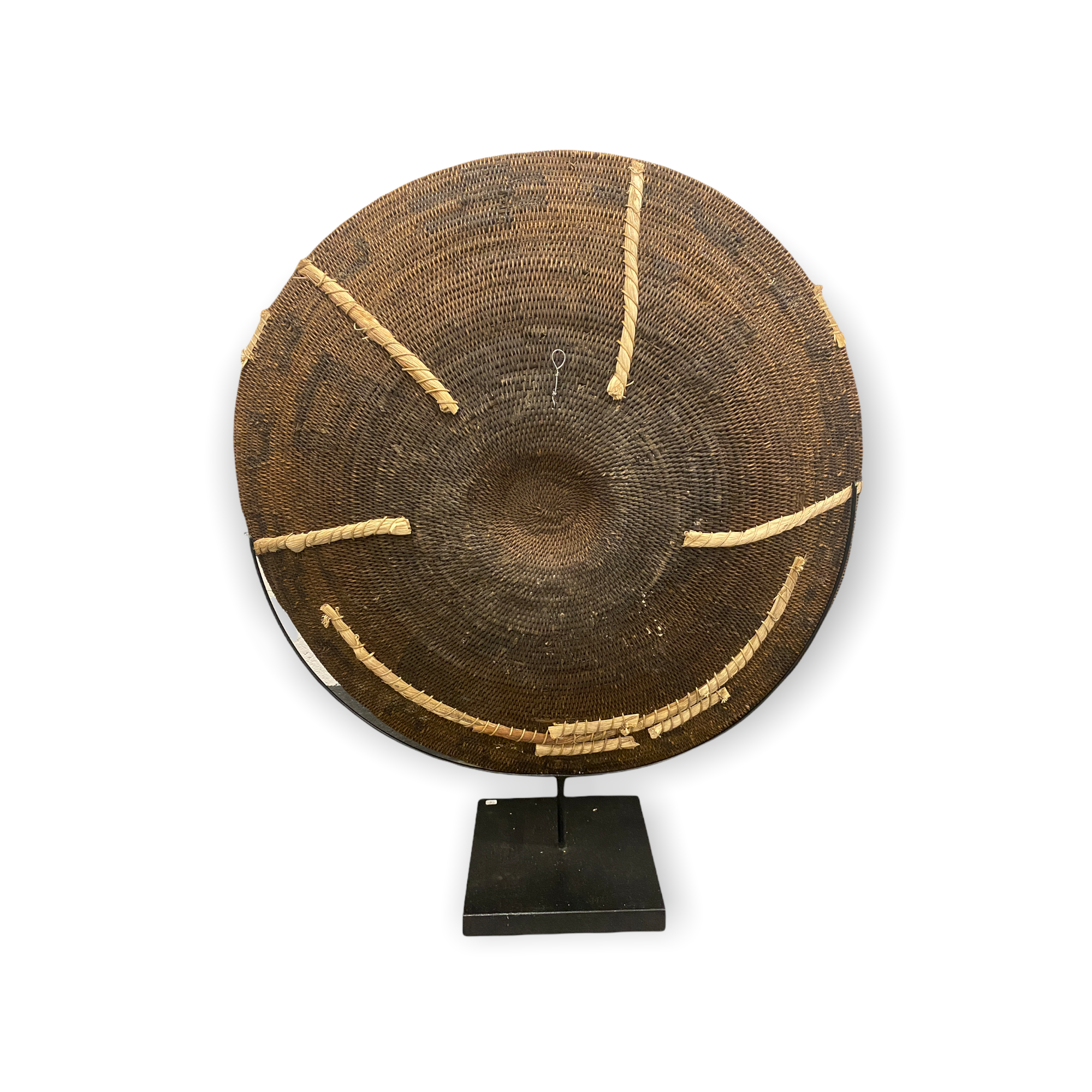 Vintage Makenge Basket (12) - Zambia (on stand)