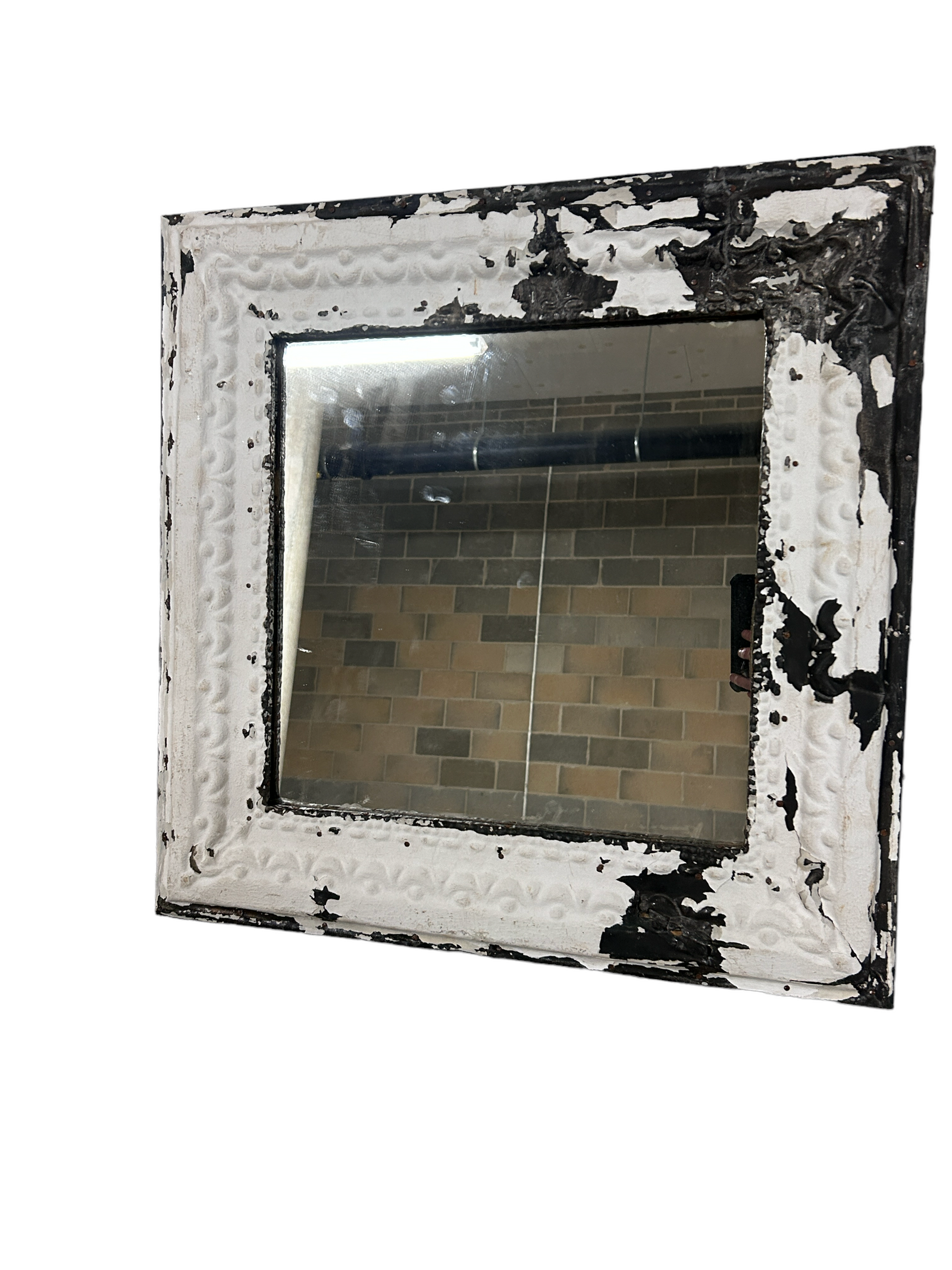 Pressed Tin Ceiling Tile Mirror (RW10)