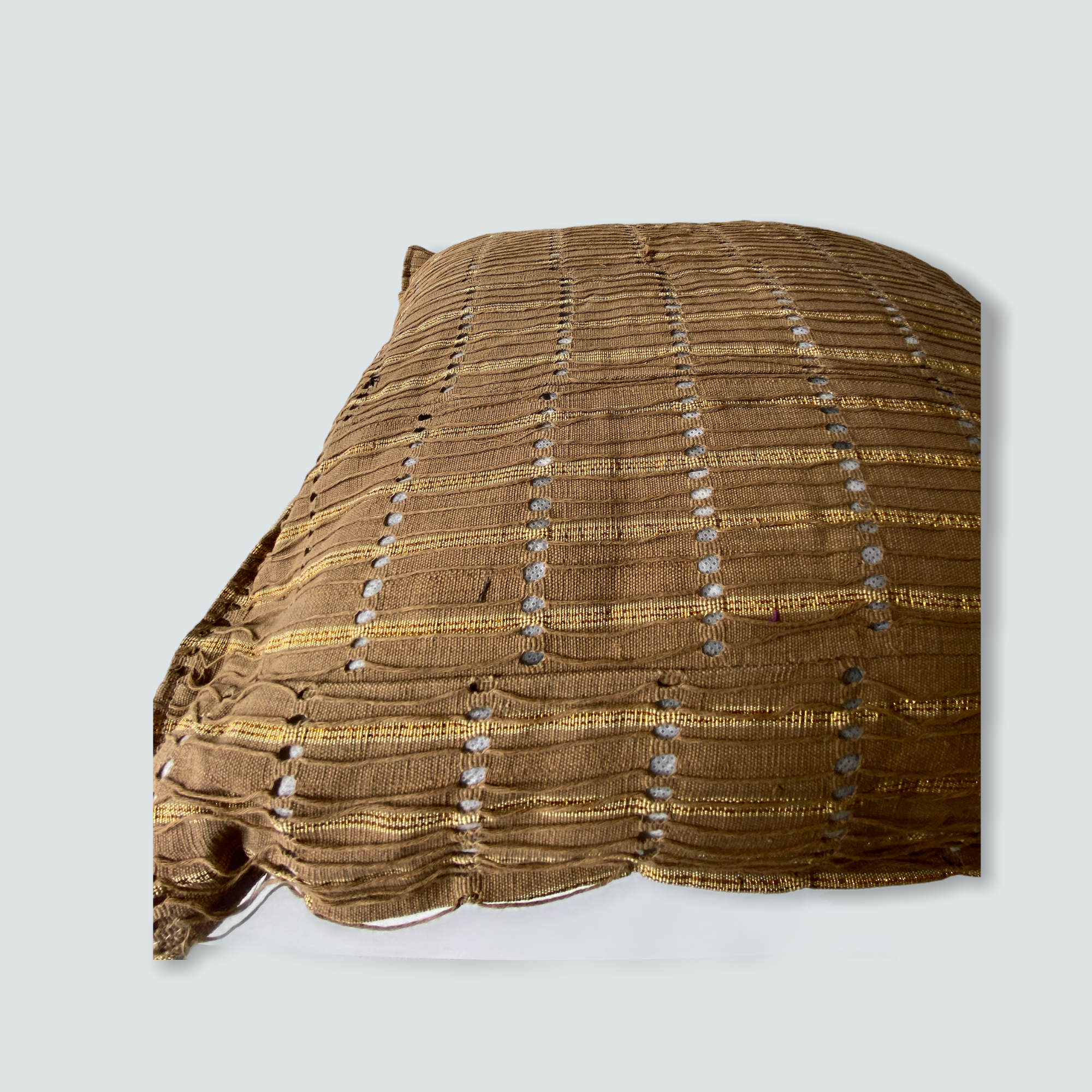 Aso Oke cloth - Nigerian cushion 50x50