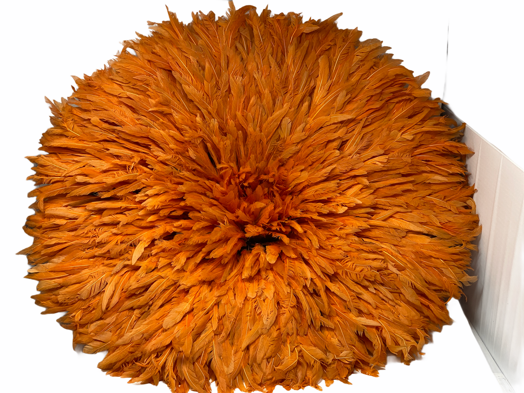 Juju Hat - Orange feathers - 70cm