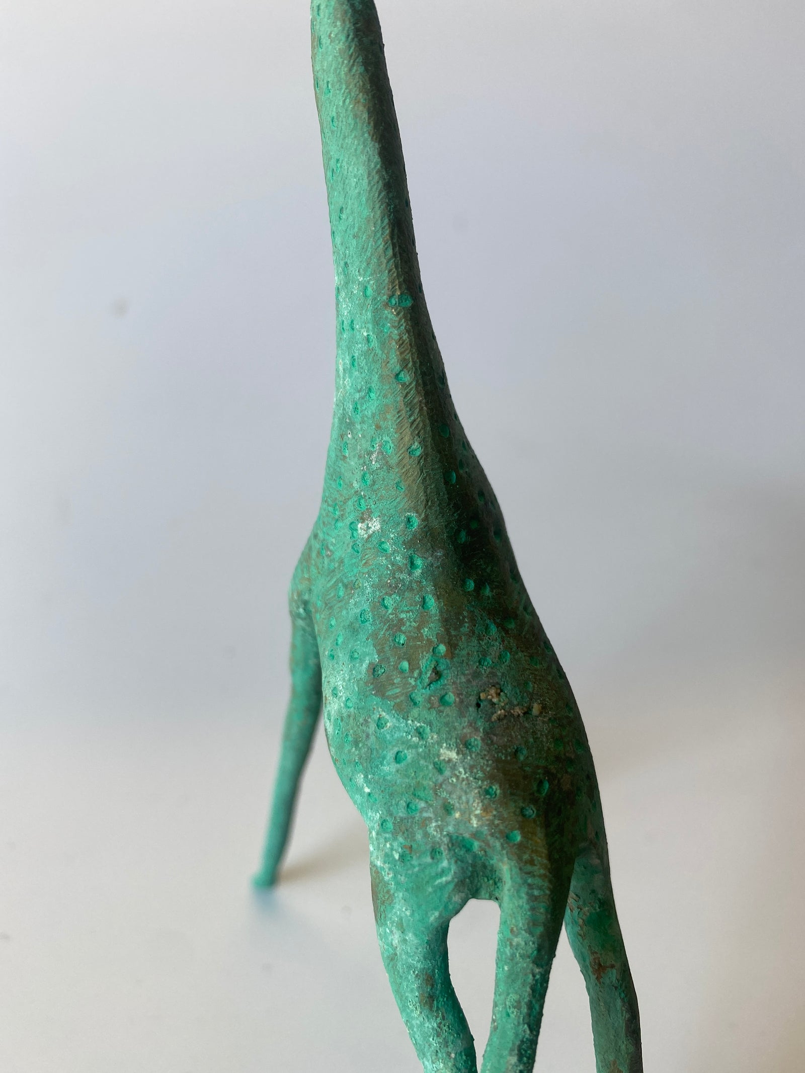 Tuareg Brass animals - Giraffe