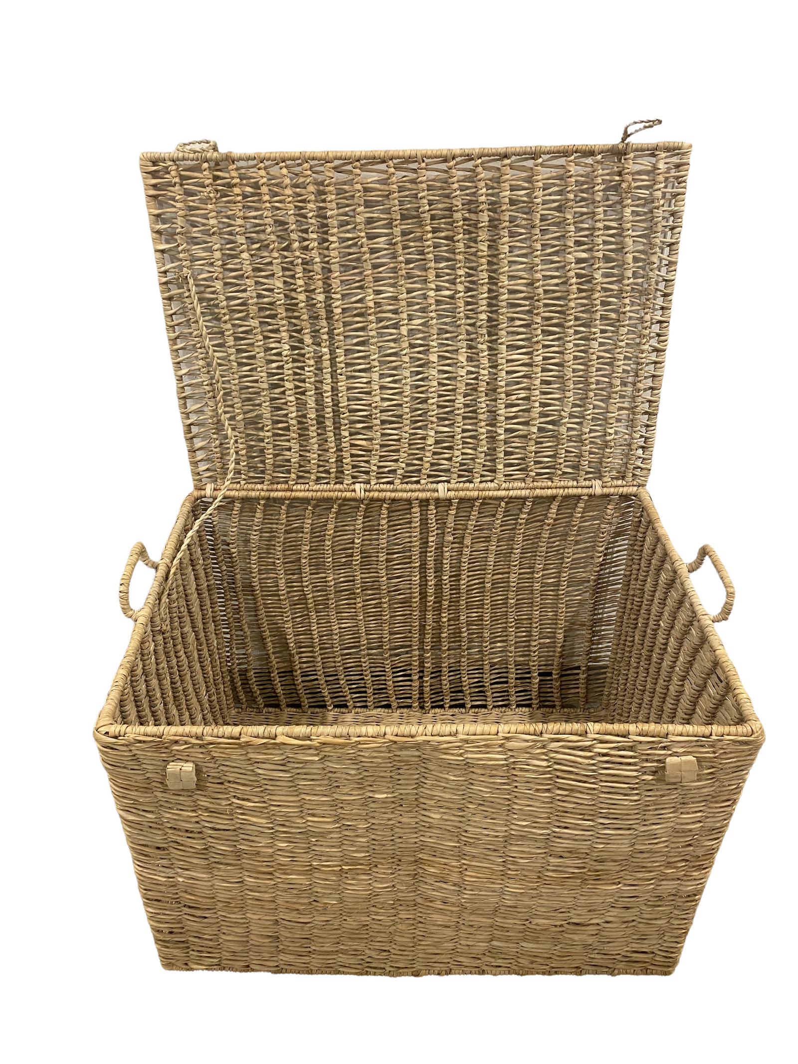 Palm leaf hand woven chest - (MZB01)