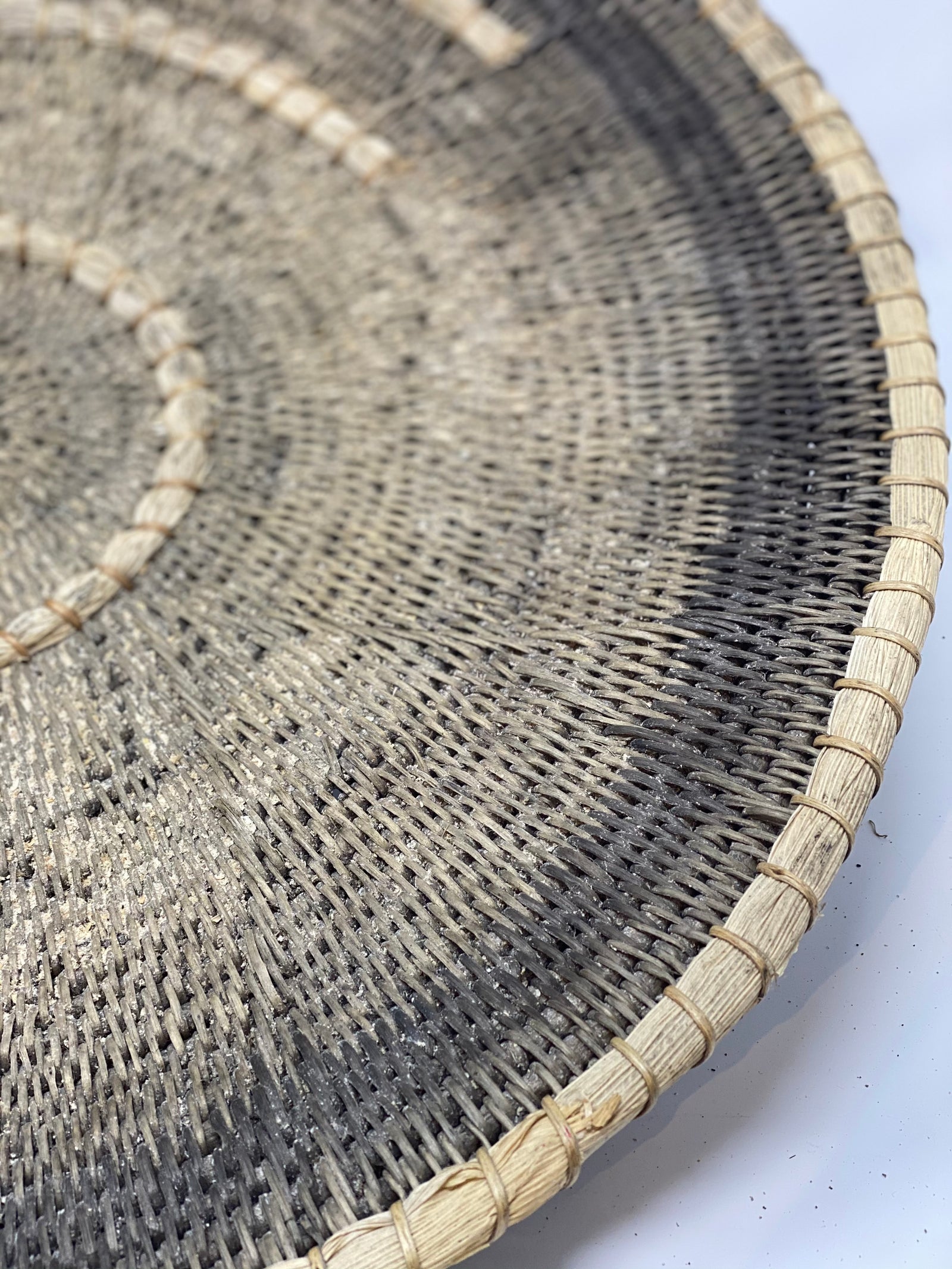 Vintage Makenge Basket - Zambia