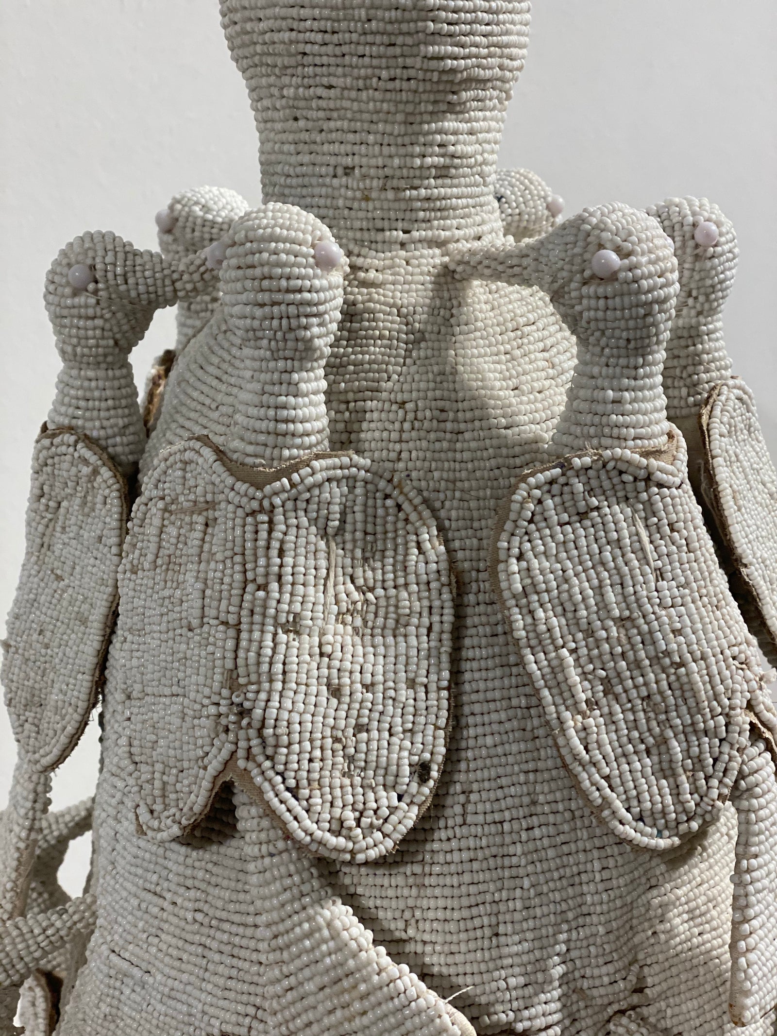 Yoruba Royal Crown - White