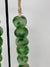 Ghana Glass beads Green Large