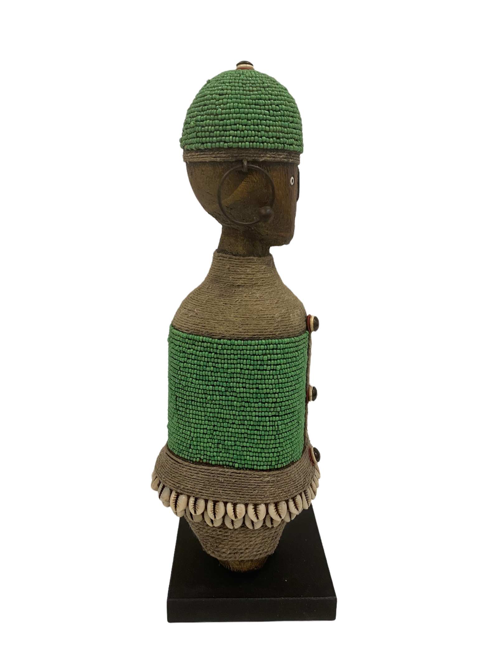 Namji Doll - Green beaded (1522)