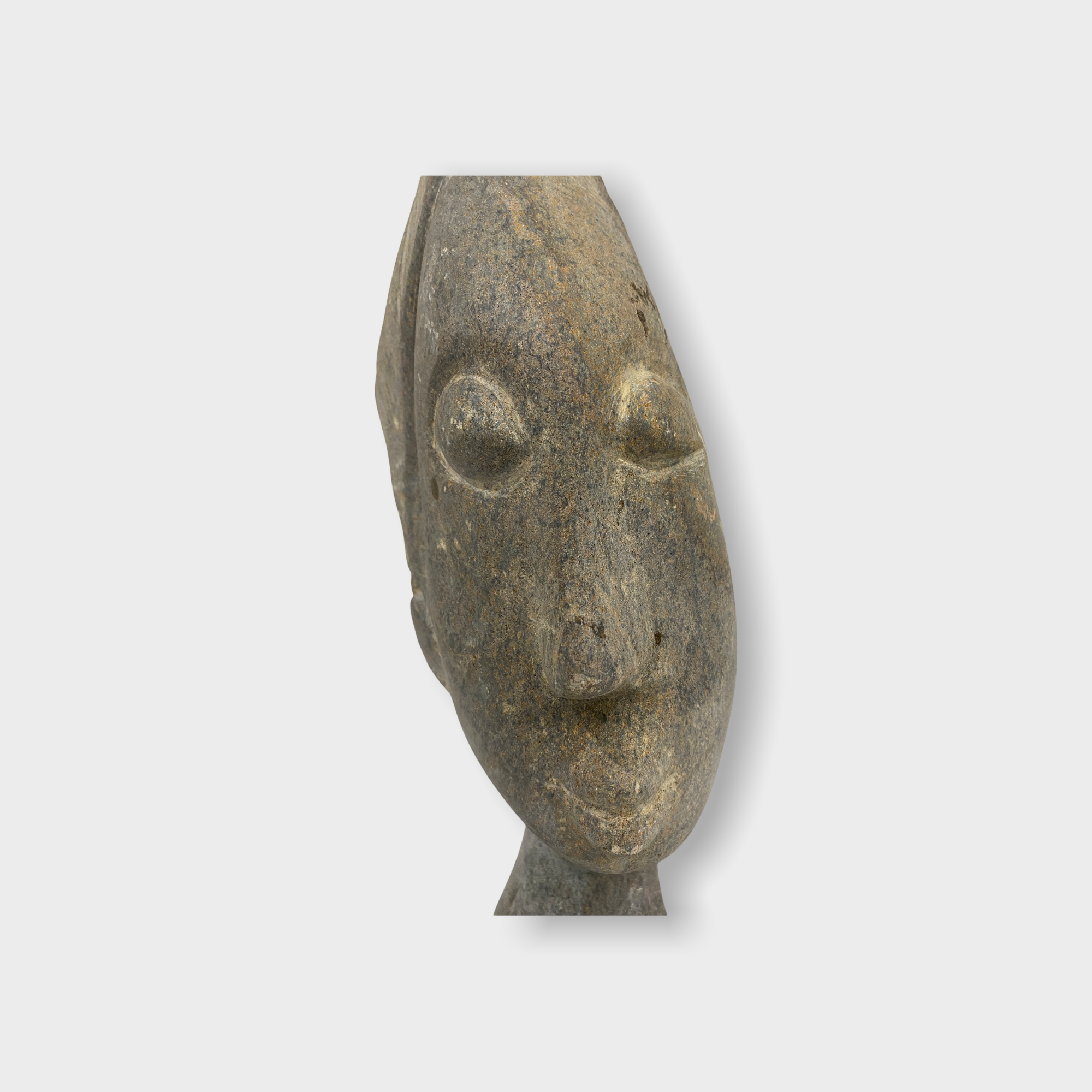 Stone head sculpture by Rizimu Chiwawa Zimbabwe (3110)