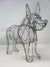 Handmade Wire Dog Sculpture