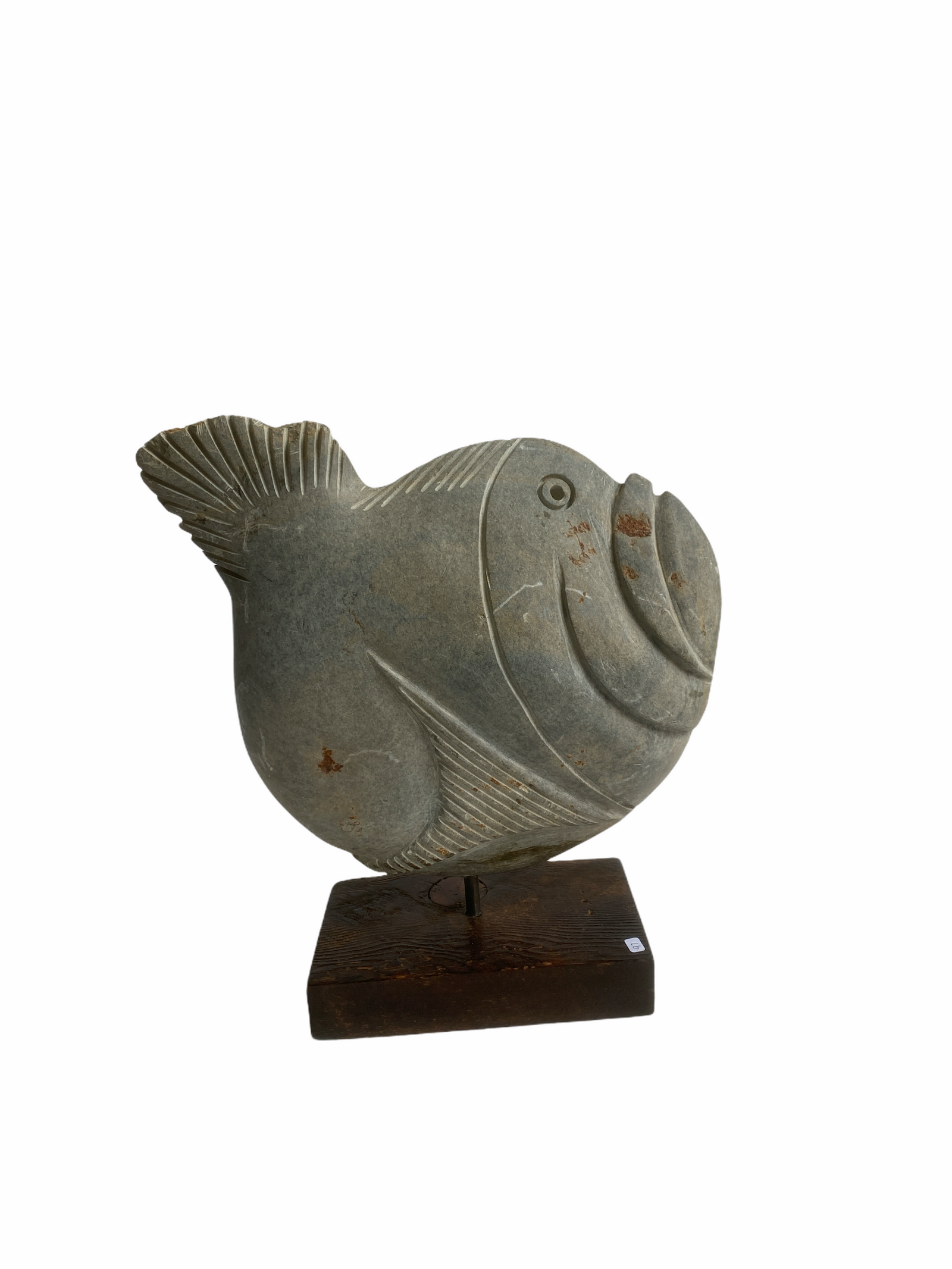 Stone Fish Sculpture - Zimbabwe (04)
