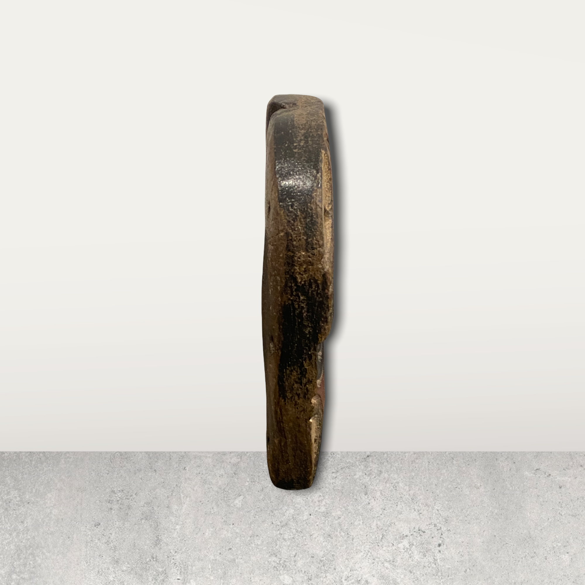 Small African mask on stand