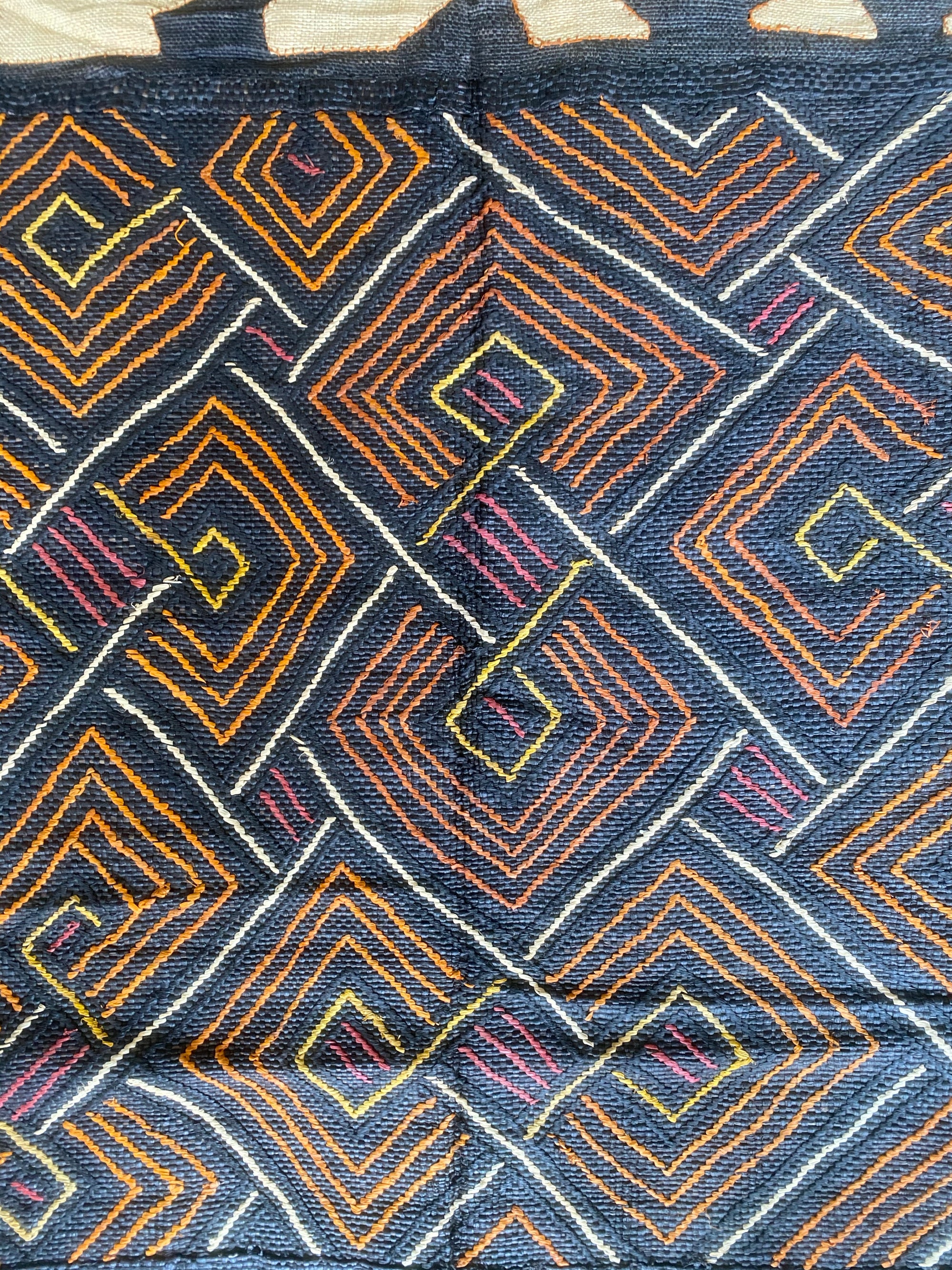 Kuba cloth old - Congo (03)