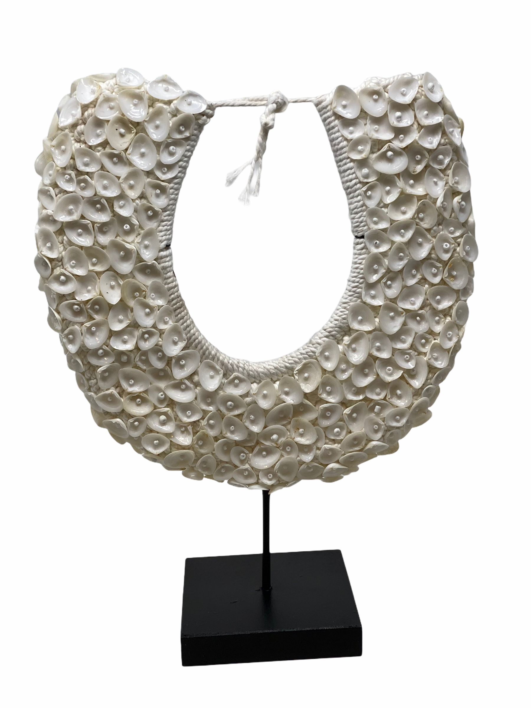 Handmade White Shell Necklace