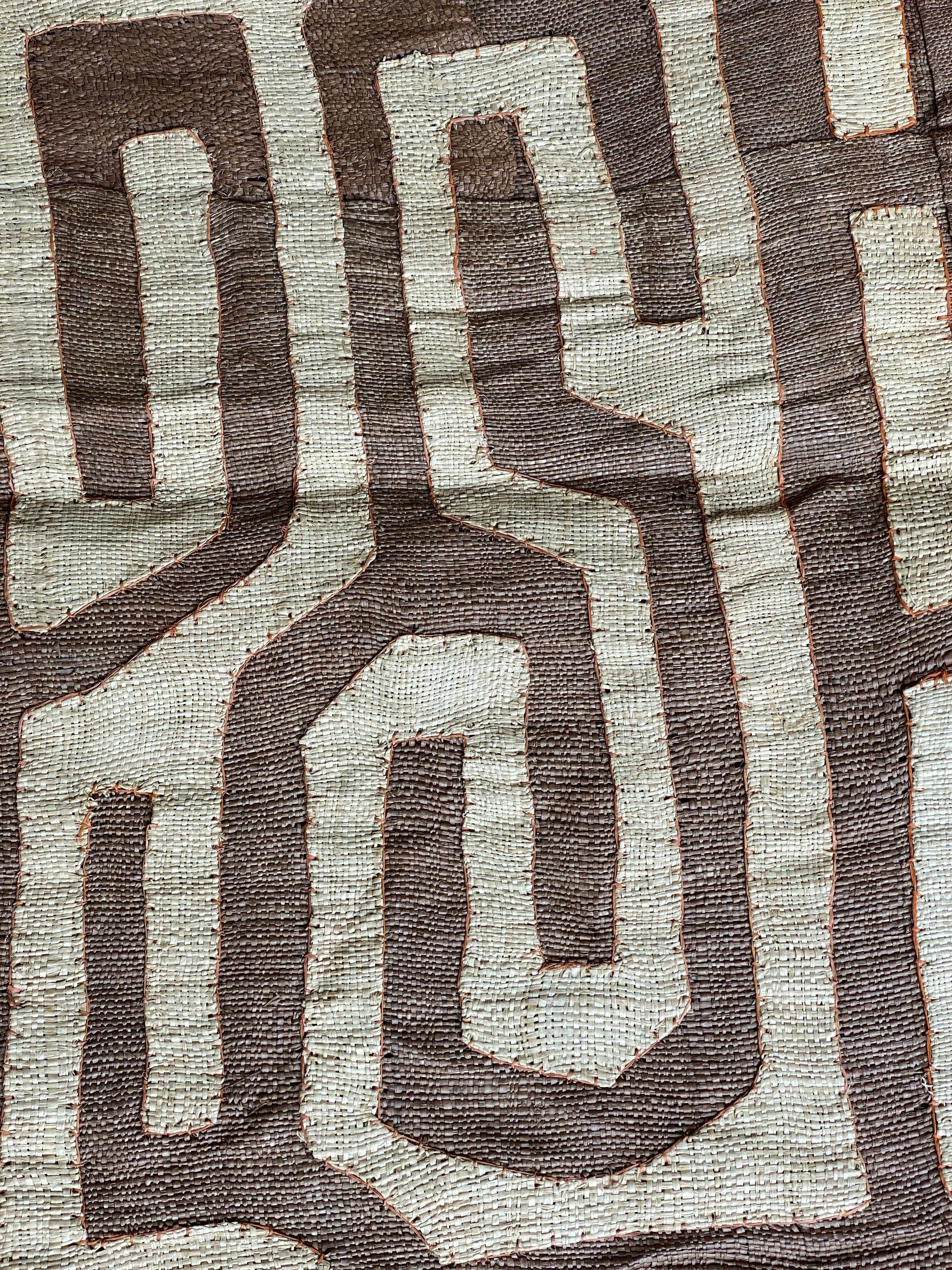 Vintage Kuba cloth old - Congo (02)