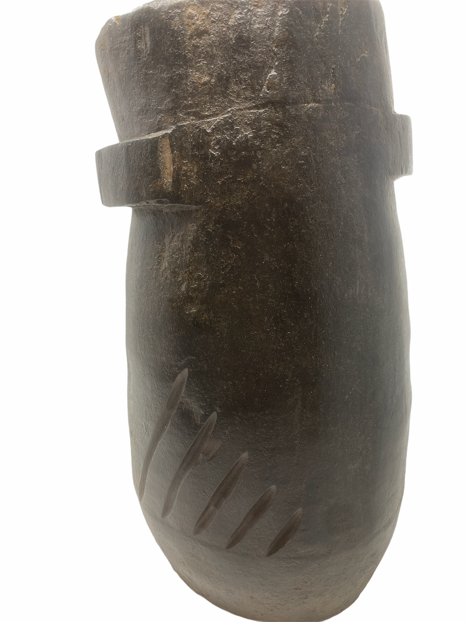 Zulu Milk Jug - dark brown