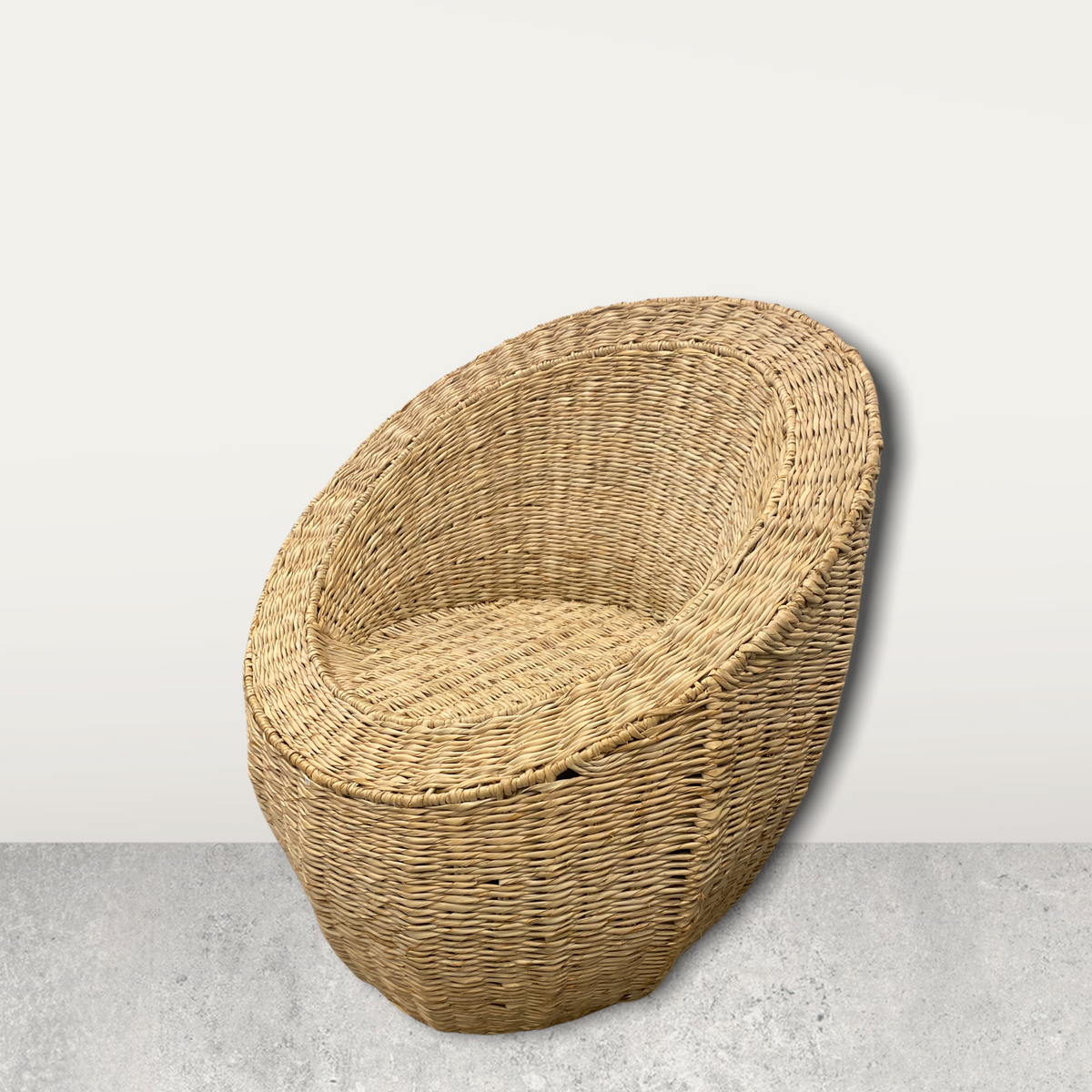 Handwoven Palm Leaf chair - Mozambique