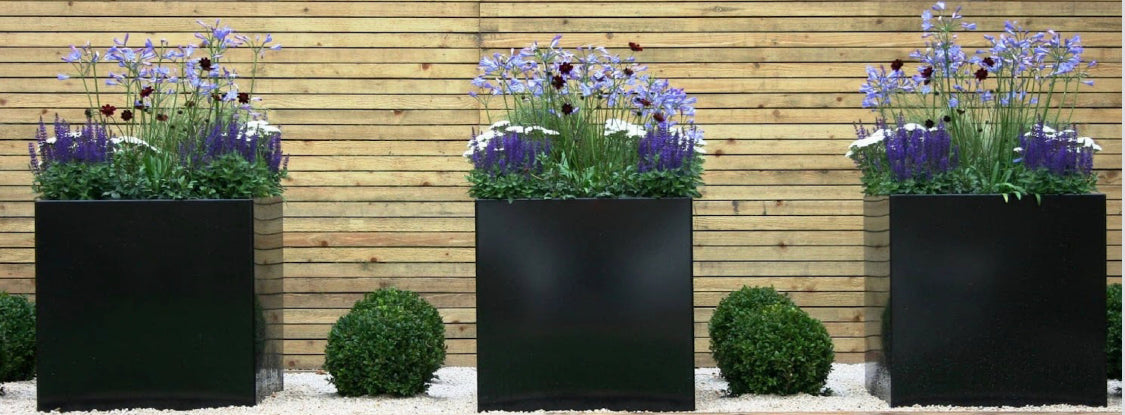 Powder Coated Planters - Cubes