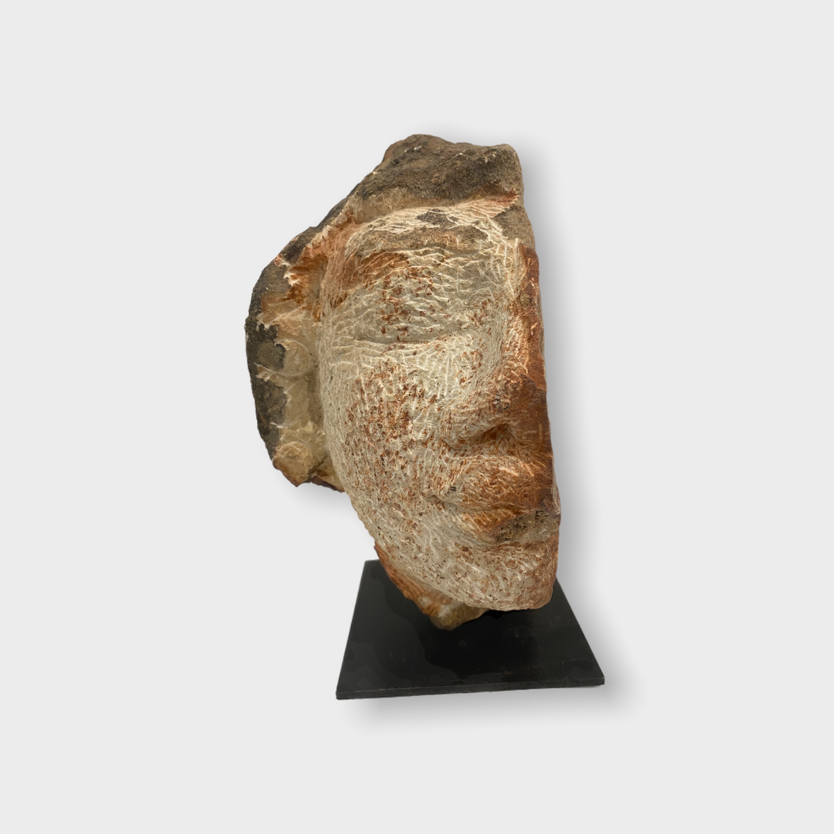 Stone head sculpture by Rizimu Chiwawa Zimbabwe (3115)