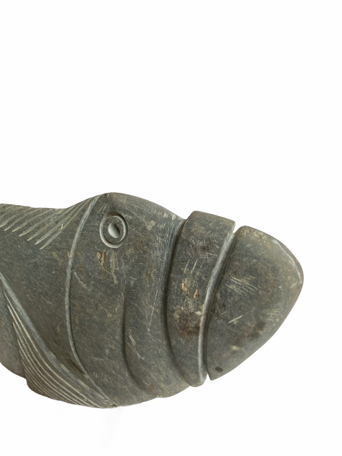 Stone Fish Sculpture - Zimbabwe (05)