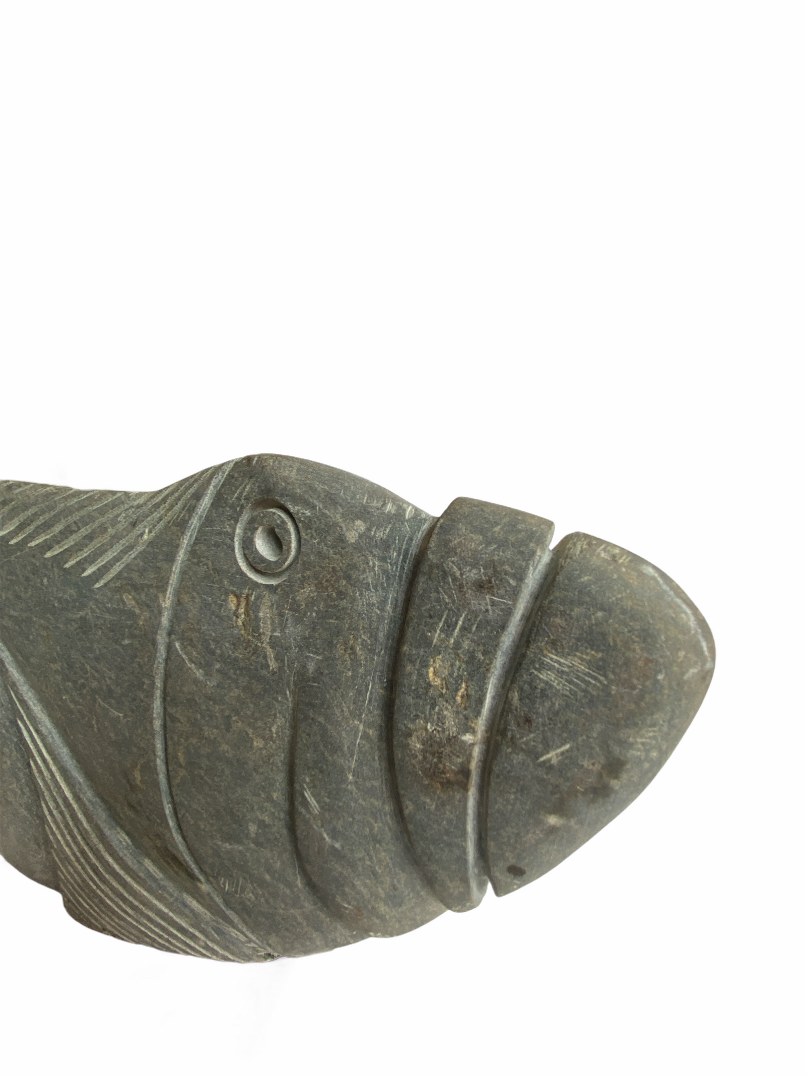 Stone Fish Sculpture - Zimbabwe (05)