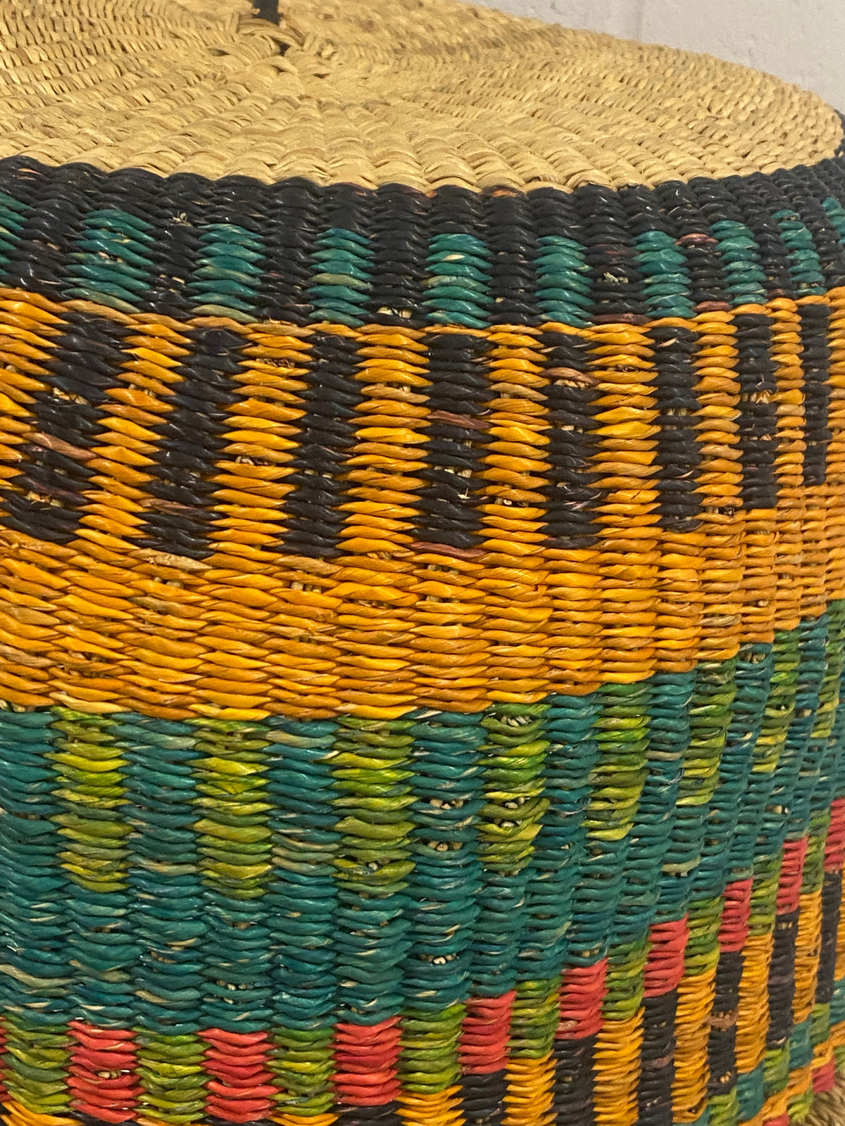 Hand Woven Basket Light - (123.7)