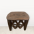 Nupe Table \ Stool - Square engraved (L12.2)