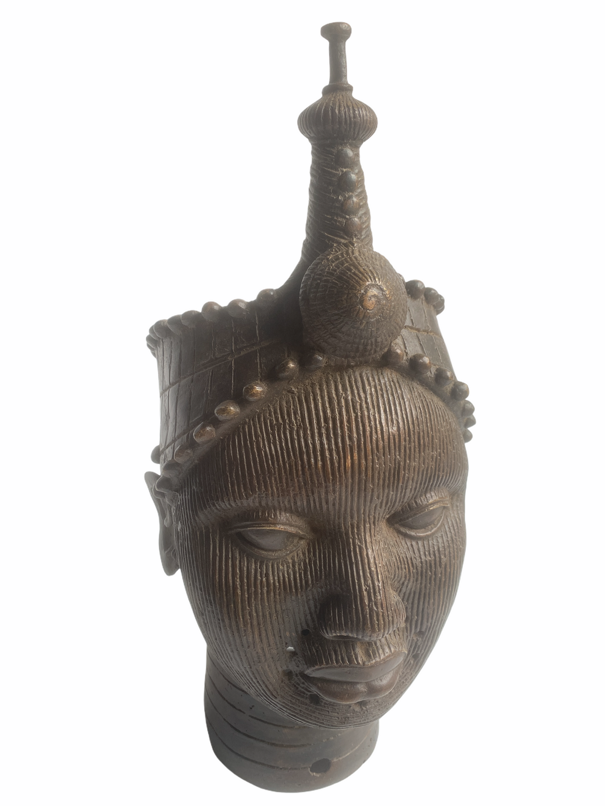 Benin Bronze Head - Large