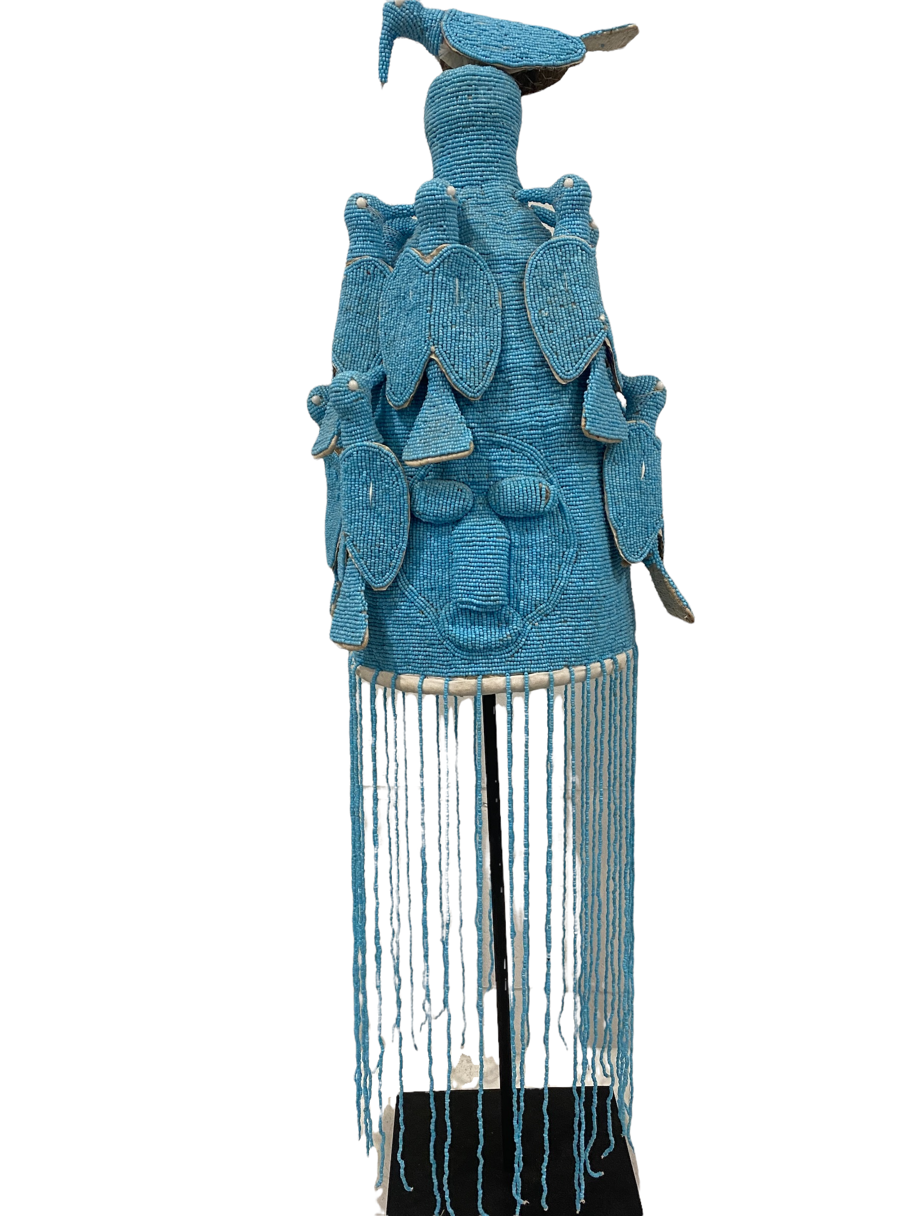 Yoruba Royal Crown - blue (23.1)
