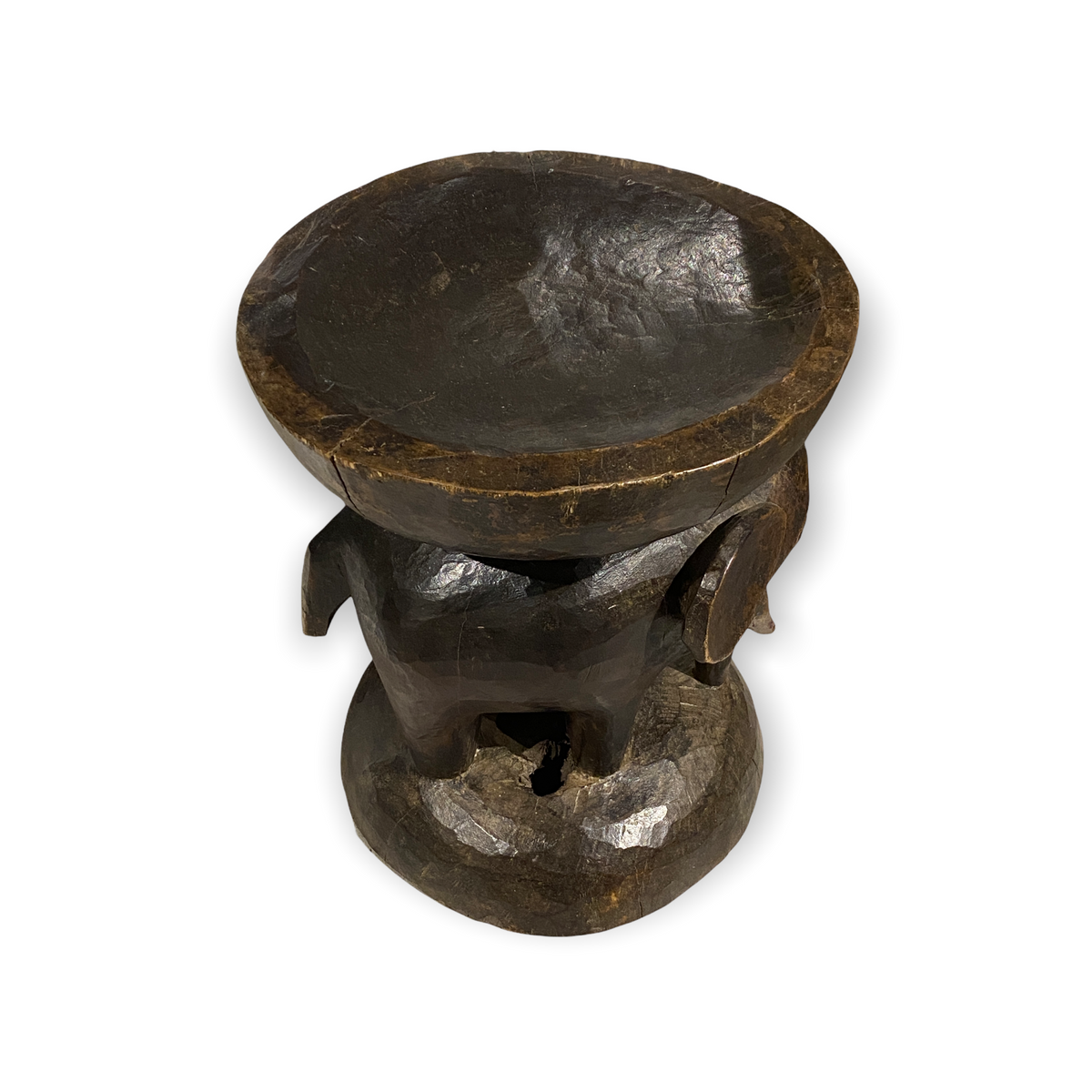 Old Tonga stool — another view