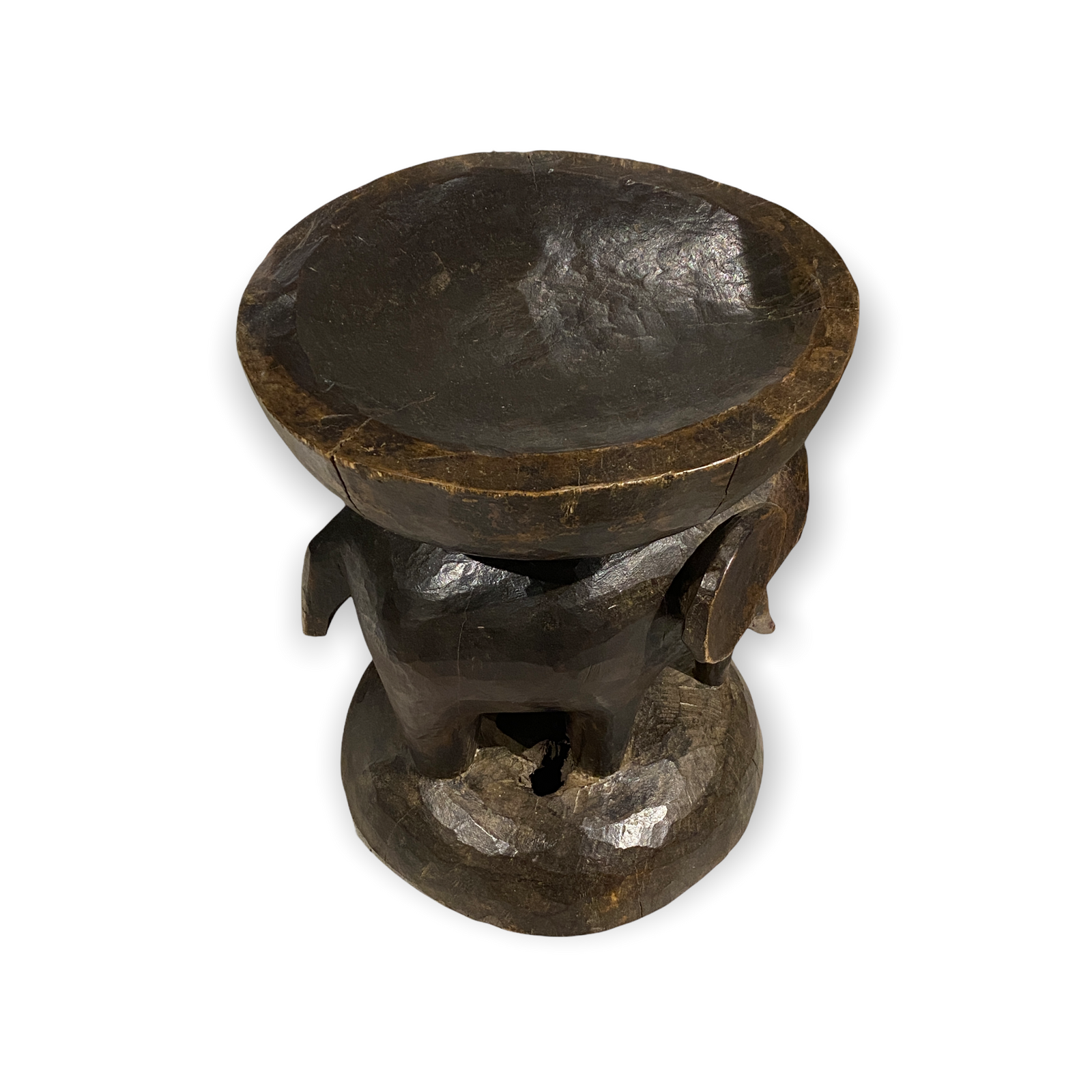 Old Tonga stool — another view