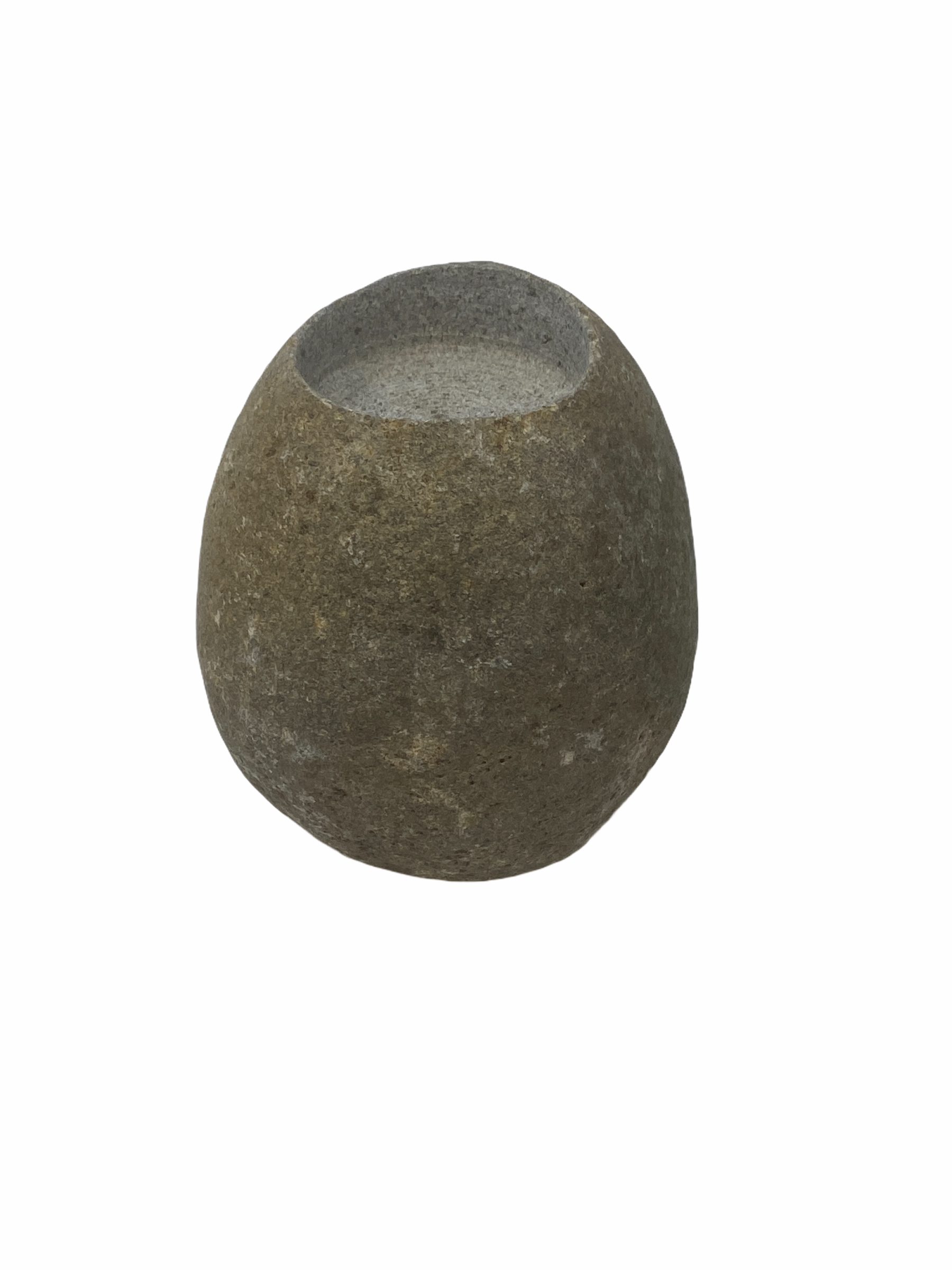 Zimbabwe Stone carved Tea Light holder - M