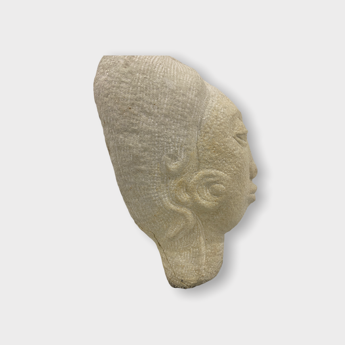 Stone head sculpture by Rizimu Chiwawa Zimbabwe (3106)