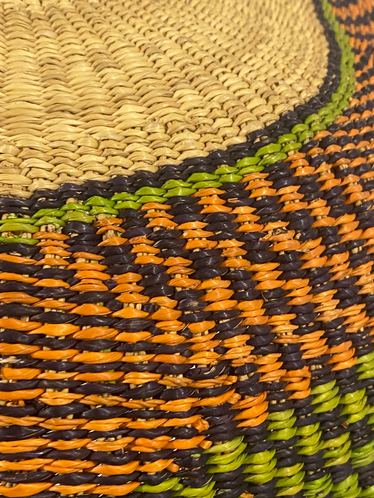 Hand Woven Basket Light - (123.1)