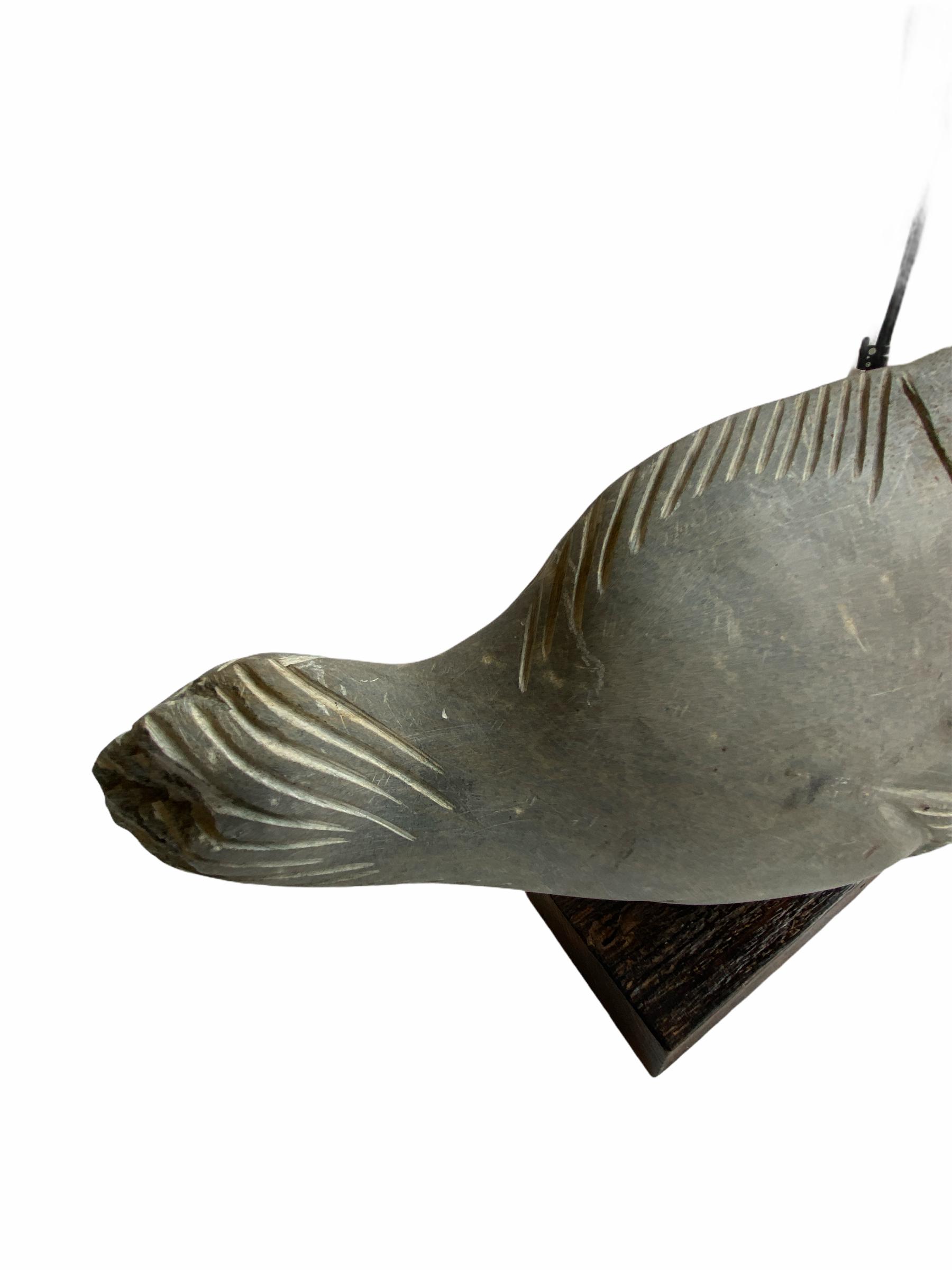 Stone Fish Sculpture - Zimbabwe