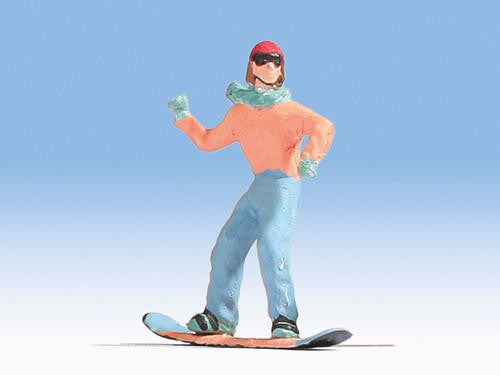 Alfonso the Snowboarder Terrarium Figure