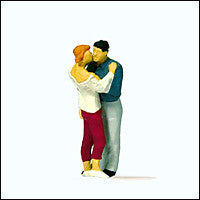 Kissing Couple Terrarium Figure 28122
