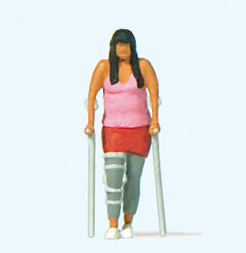 Female with Broken Leg Terrarium Figure 28216