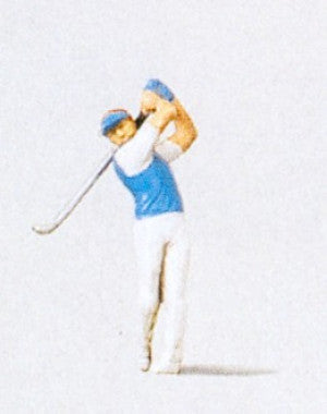 Golfer Terrarium Figure 29006