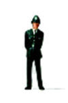 British Policeman Terrarium Figure 29070