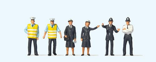 British Police Officer Terrarium Figure Set